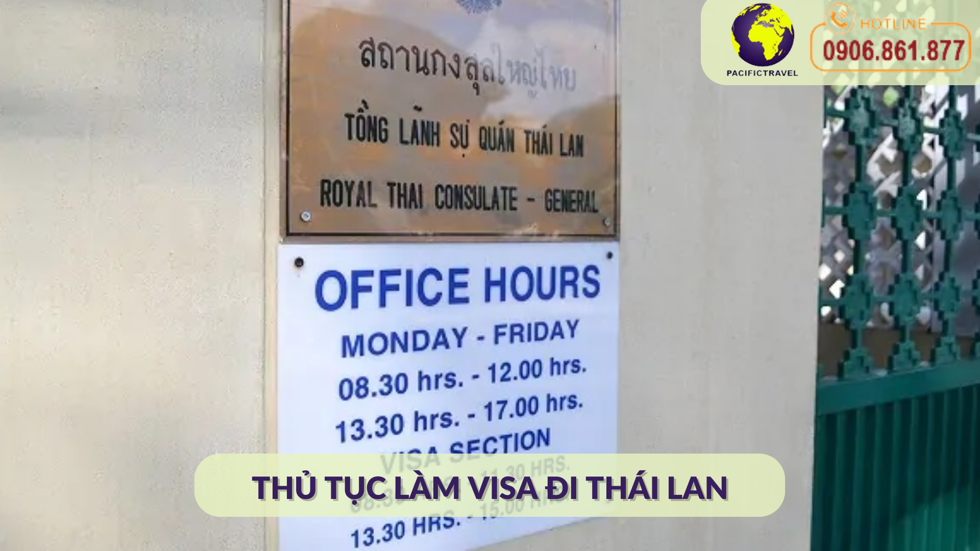 Thủ Tục Làm Visa Đi Thái Lan