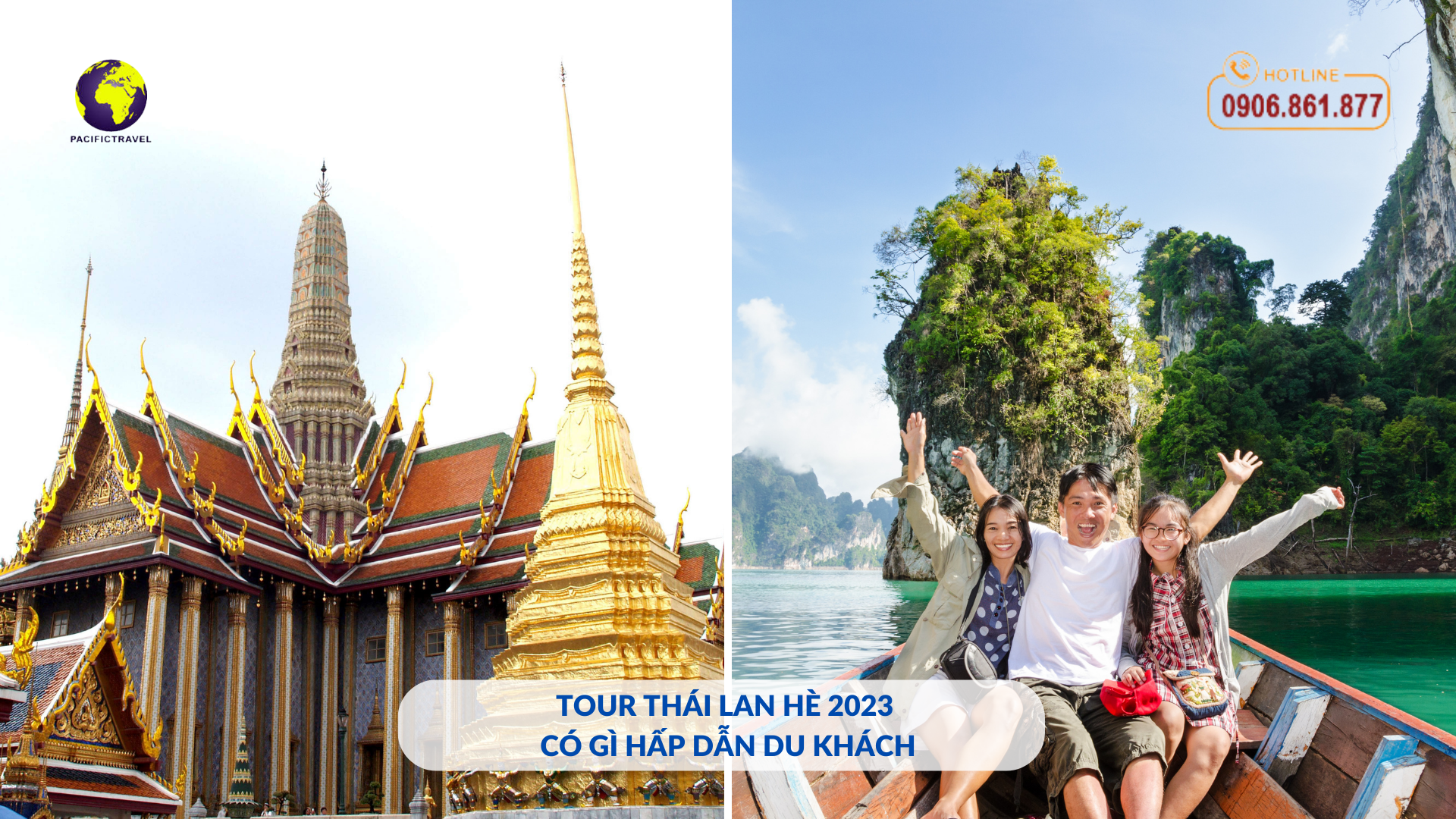 Tour Thái Lan mùa hè 2023 Pacific Travel